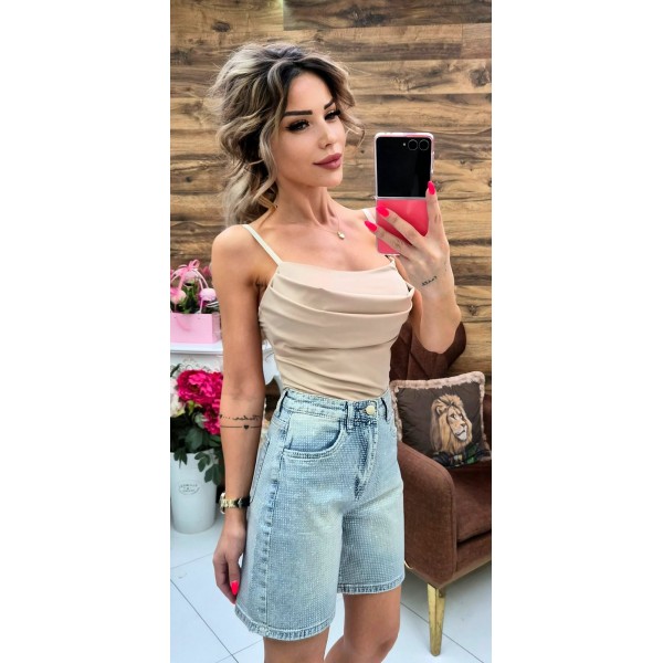 Къси дънкови панталонки Kayla